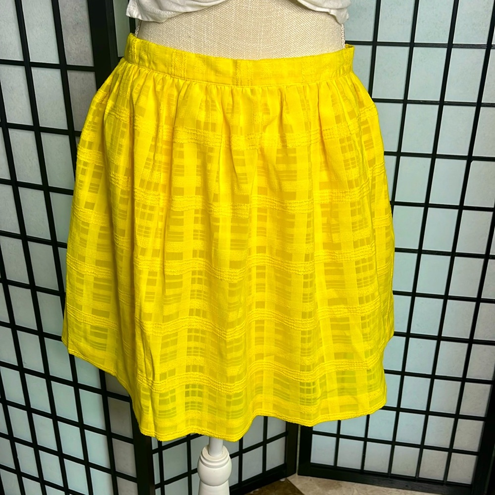 Yellow skirt